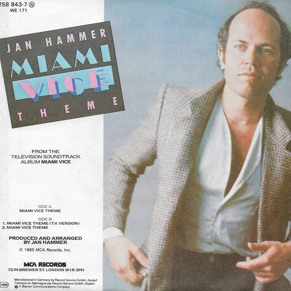 Jan Hammer - Miami Vice theme (Duitse uitgave)