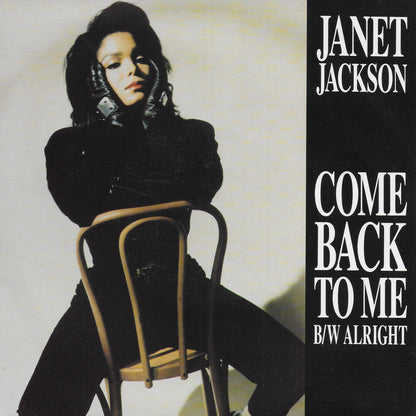 Janet Jackson - Come back to me / Alright (Engelse uitgave)