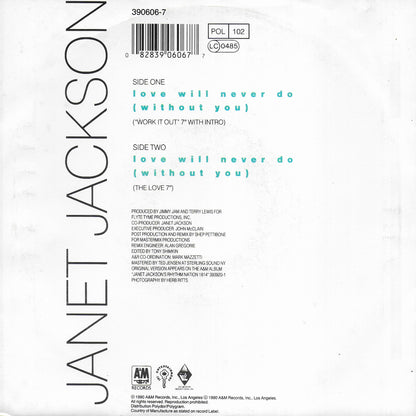 Janet Jackson - Love will never do (without you)
