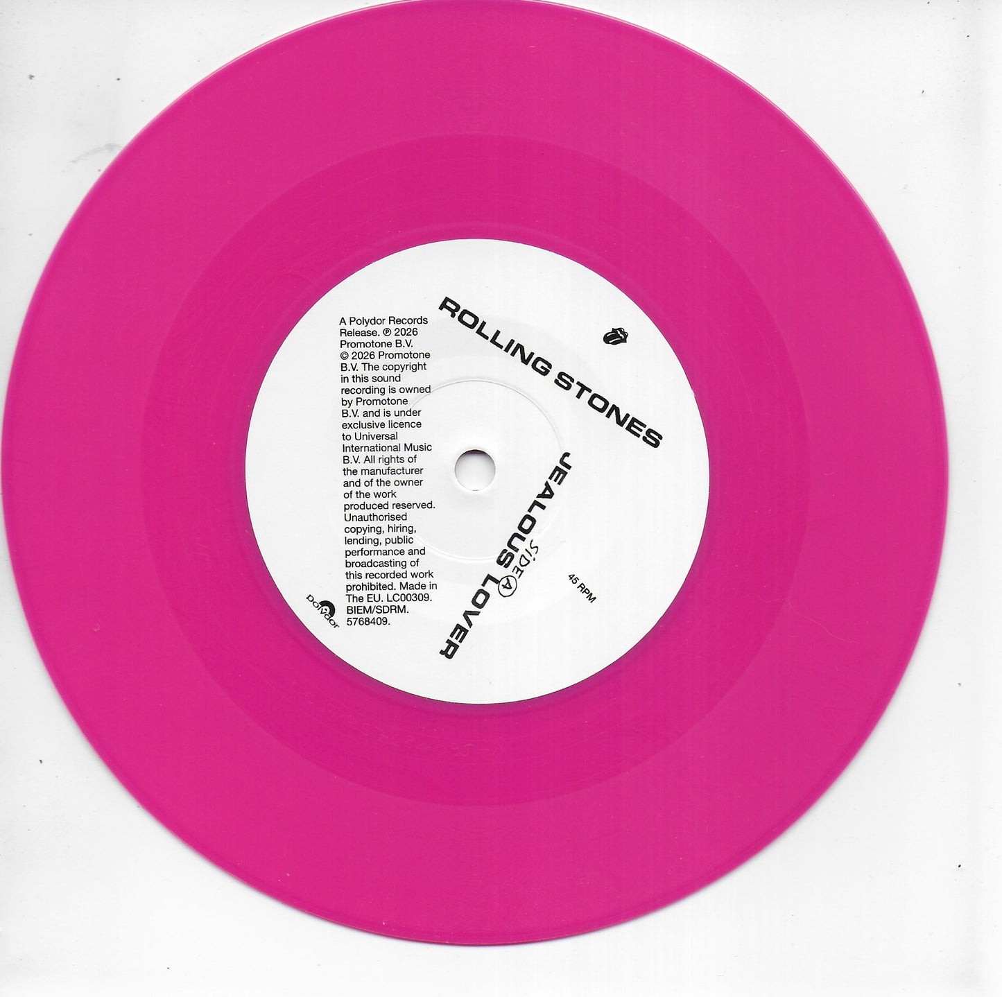 Rolling Stones - Jealous lover (Limited hot pink vinyl)
