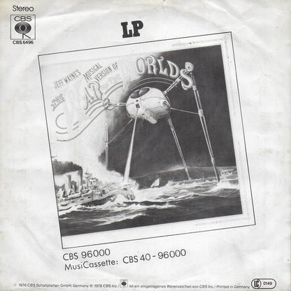 Jeff Wayne - The eve of the war (Duitse uitgave)