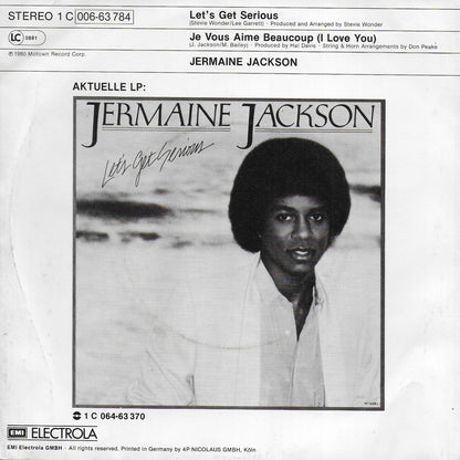Jermaine Jackson - Let's get serious (Duitse uitgave)