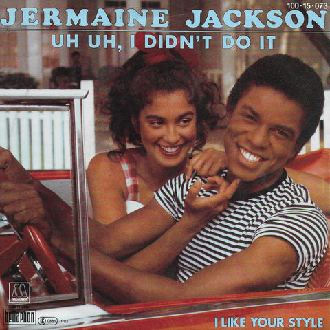 Jermaine Jackson - Uh uh, i didn't do it (Duitse uitgave)