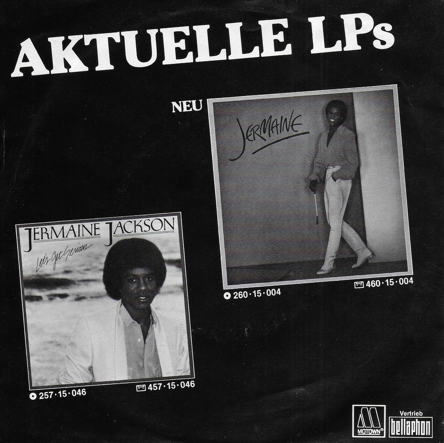 Jermaine Jackson - You like me don't you (Duitse uitgave)
