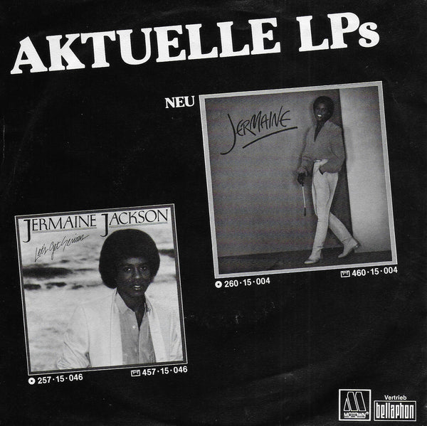 Jermaine Jackson - You like me don't you (Duitse uitgave)