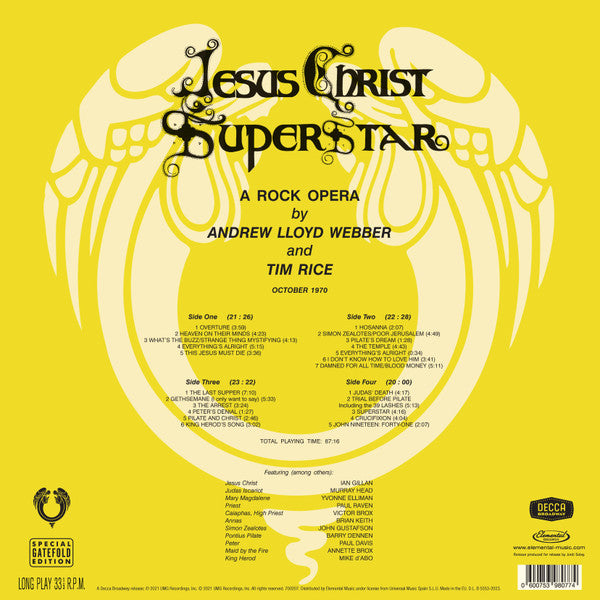 OST - Jesus Christ Superstar (2LP)