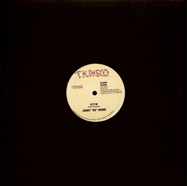 Jimmy "Bo" Horne - Spank / Is it in (12" Maxi Single)