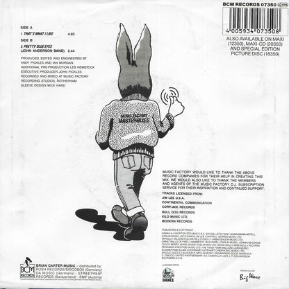 Jive Bunny and the Mastermixers - That's what i like (Duitse uitgave)