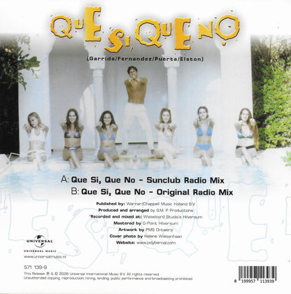 Jody Bernal - Que si que no (Blue vinyl)