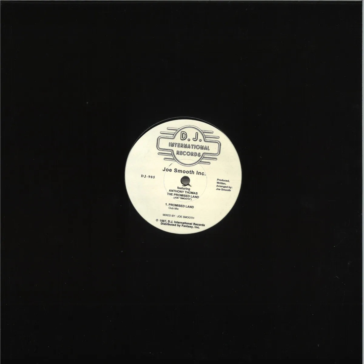Joe Smooth - Promised land / Sterling Void & Paris Brightledge - It's all right (12" Maxi Single)