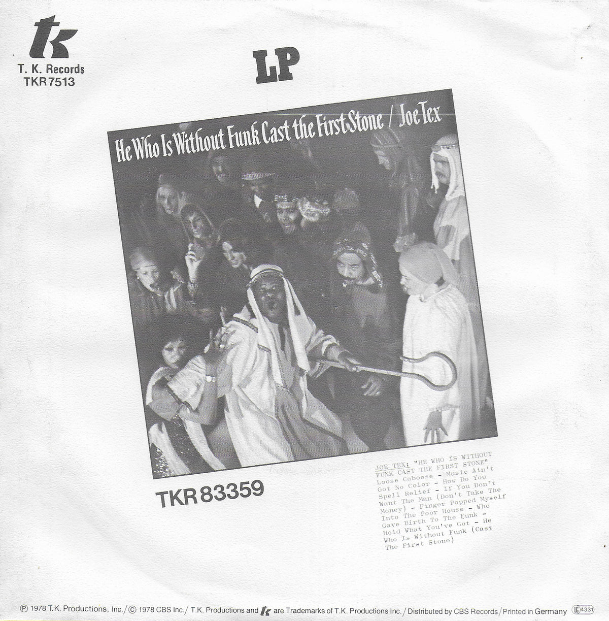 Joe Tex - Loose caboose (Duitse uitgave)