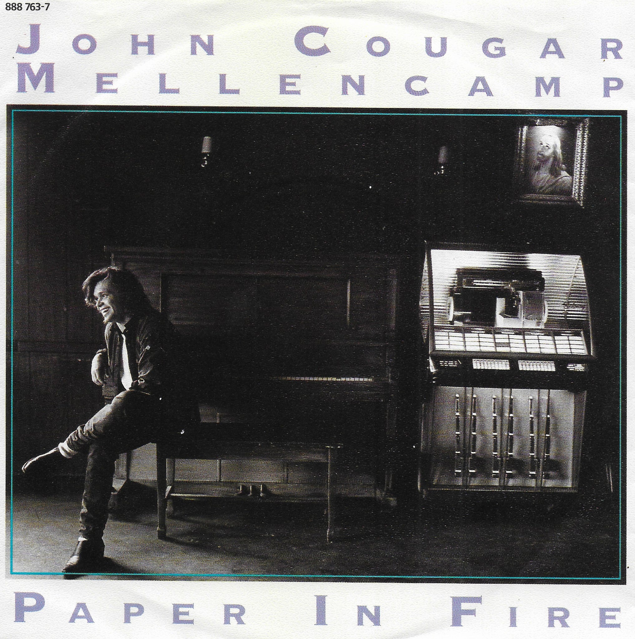 John Cougar Mellencamp - Paper in fire (Duitse uitgave)