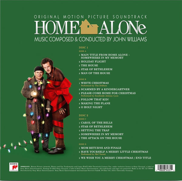 John Williams - Home Alone (Original Motion Pciture Soundtrack) (Limited red & gold vinyl (2LP)