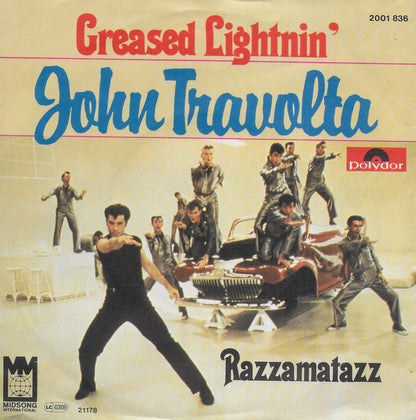 John Travolta - Greased lightnin' (Duitse uitgave)