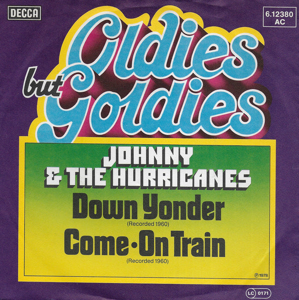 Johnny  The Hurricanes - Down yonder / Come on train (Duitse uitgave)