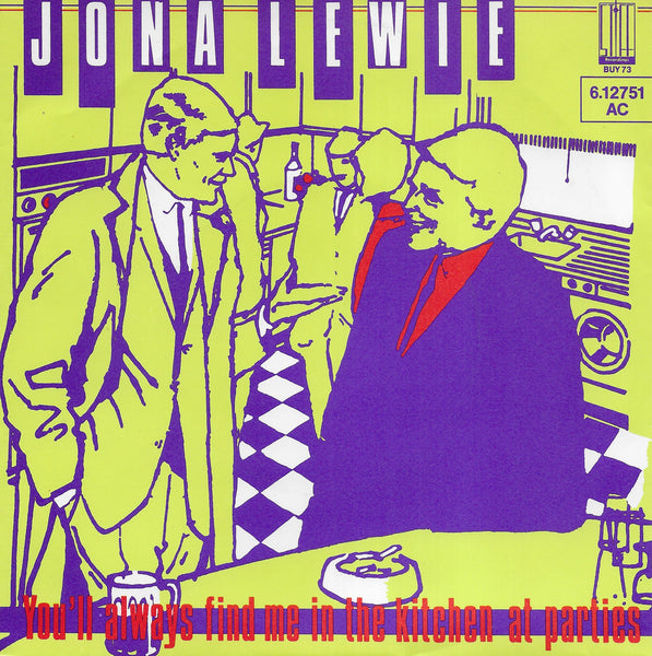 Jona Lewie - You'll always find me in the kitchen at parties (Duitse uitgave)