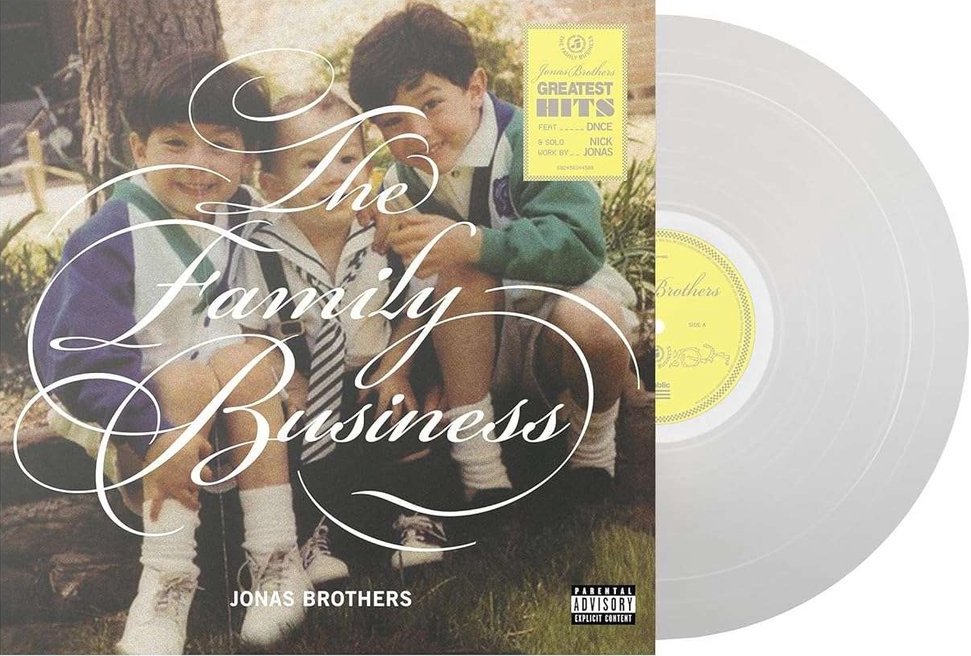Jonas Brothers - The Family Business/Greatest Hits (Limited clear vinyl) (2LP)