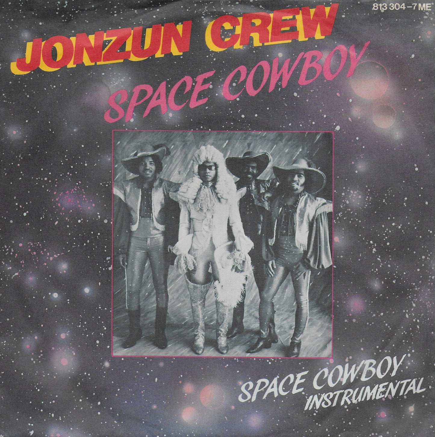 Jonzun Crew - Space cowboy (Duitse uitgave)