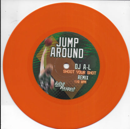 DJ A-L - Jump around / MVP (Orange vinyl)