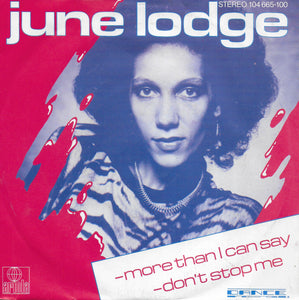 June Lodge - More than i can say (Duitse uitgave)