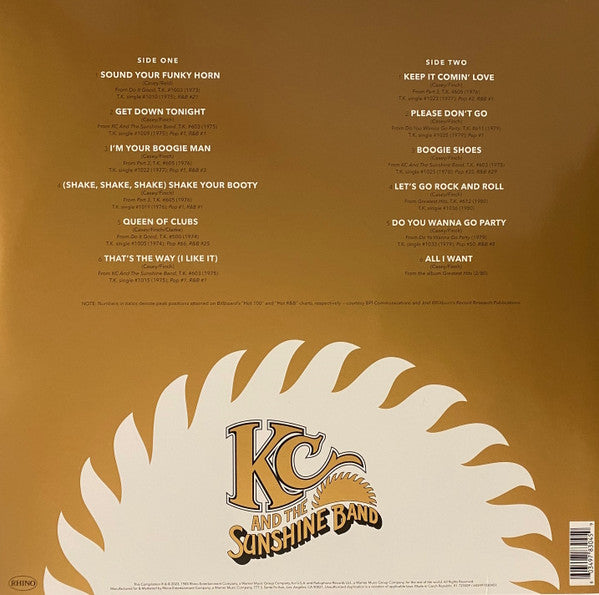 KC And The Sunshine Band - The Best Of (LP)