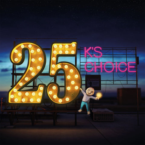 K's Choice - 25 (Limited edition, yellow & orange marbled vinyl) (2LP)