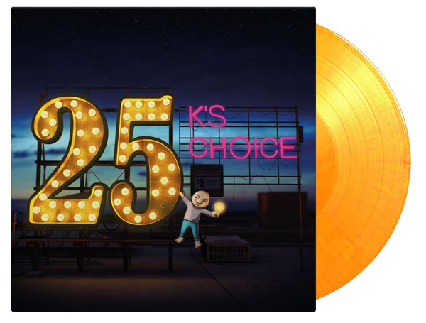 K's Choice - 25 (Limited edition, yellow & orange marbled vinyl) (2LP)
