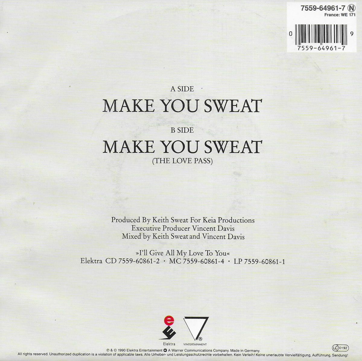 Keith Sweat - Make you sweat