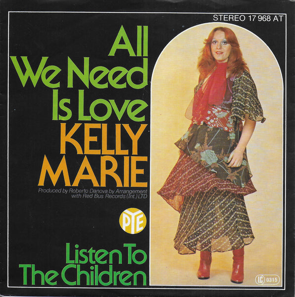 Kelly Marie - All we need is love (Duitse uitgave)
