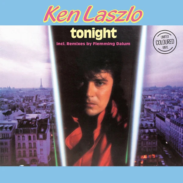 Ken Laszlo - Tonight (Limited blue & black splatter vinyl) (12" Maxi Single)
