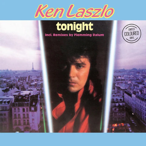 Ken Laszlo - Tonight (Limited blue & black splatter vinyl) (12" Maxi Single)