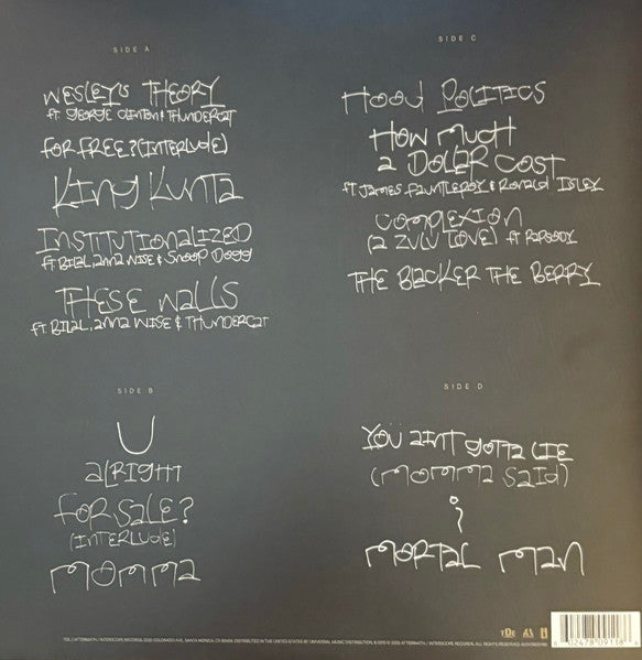 Kendrick Lamar - To Pimp A Butterfly (10th year anniversary metallic blend vinyl) (2LP)