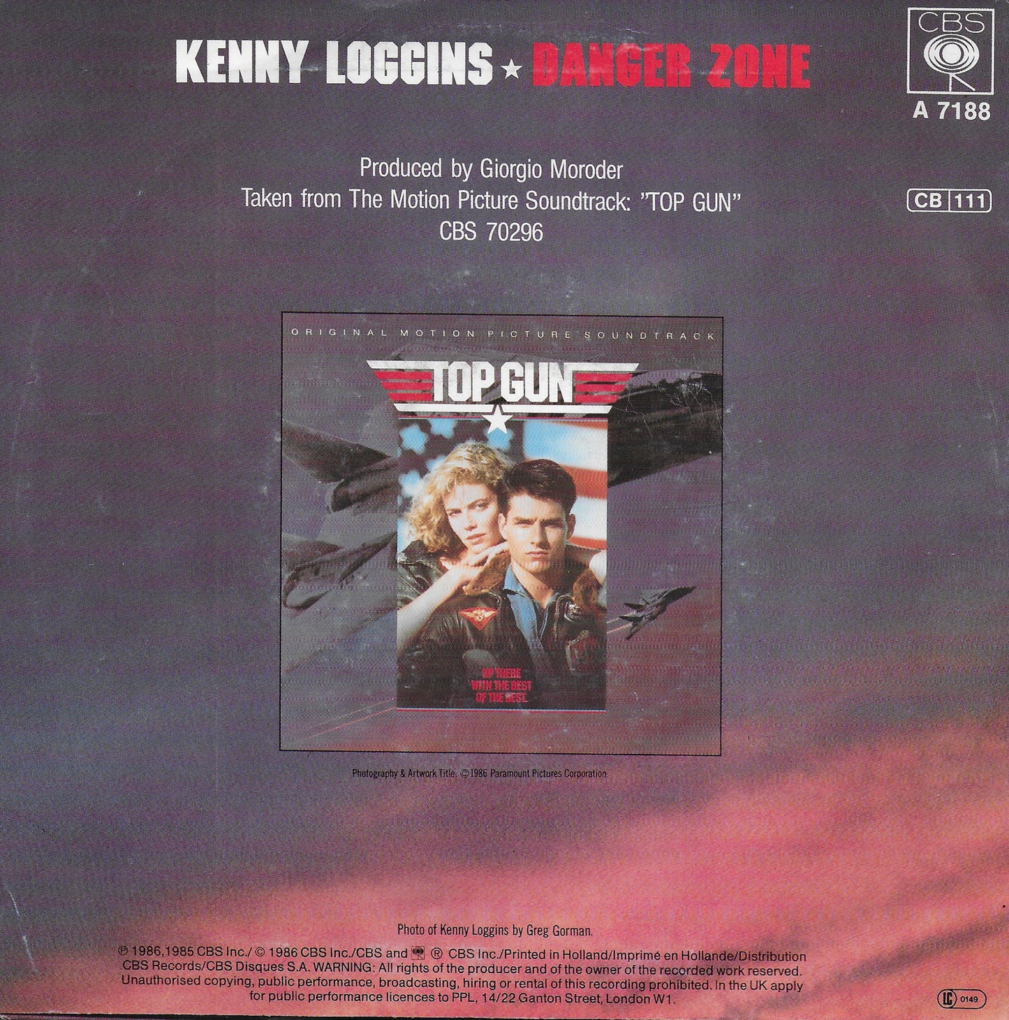 Kenny Loggins - Danger zone