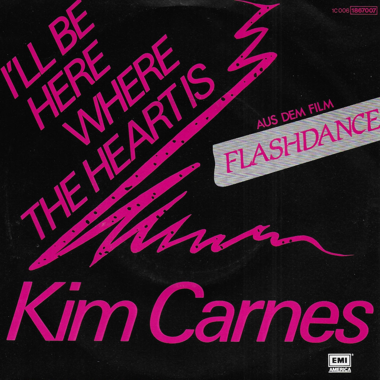Kim Carnes - I'll be here where the heart is (Duitse uitgave)