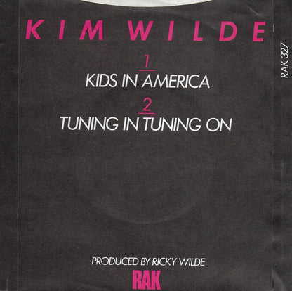Kim Wilde - Kids in America (Engelse uitgave)