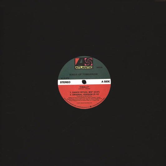 Kings Of Tomorrow - Finally (12" Maxi Single)