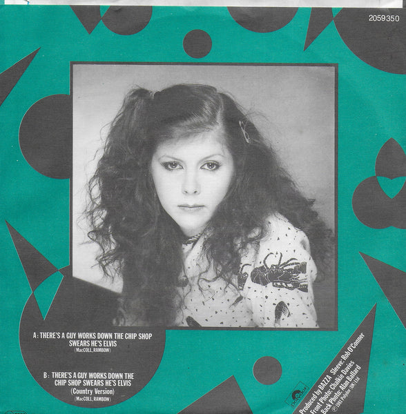 Kirsty MacColl - There's a guy works down the chip shop swears he's Elvis (Duitse uitgave)