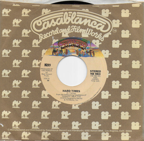 Kiss - I was made for lovin' you (Amerikaanse uitgave)