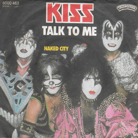 Kiss - Talk to me (Duitse uitgave)
