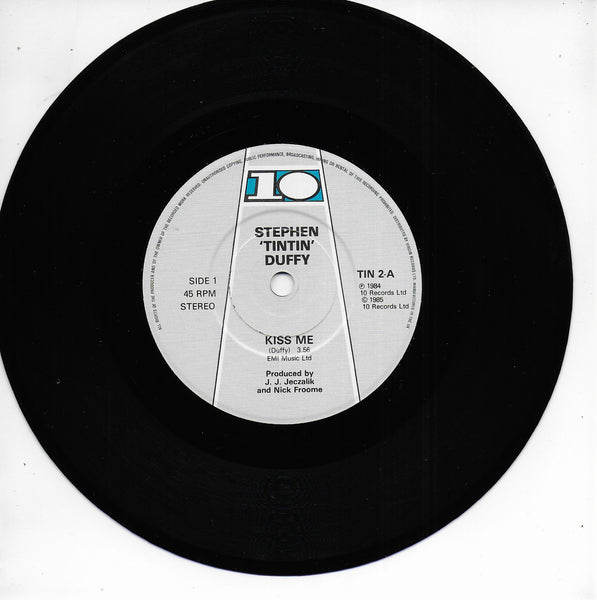Stephen Tintin Duffy - Kiss me (Engelse uitgave)
