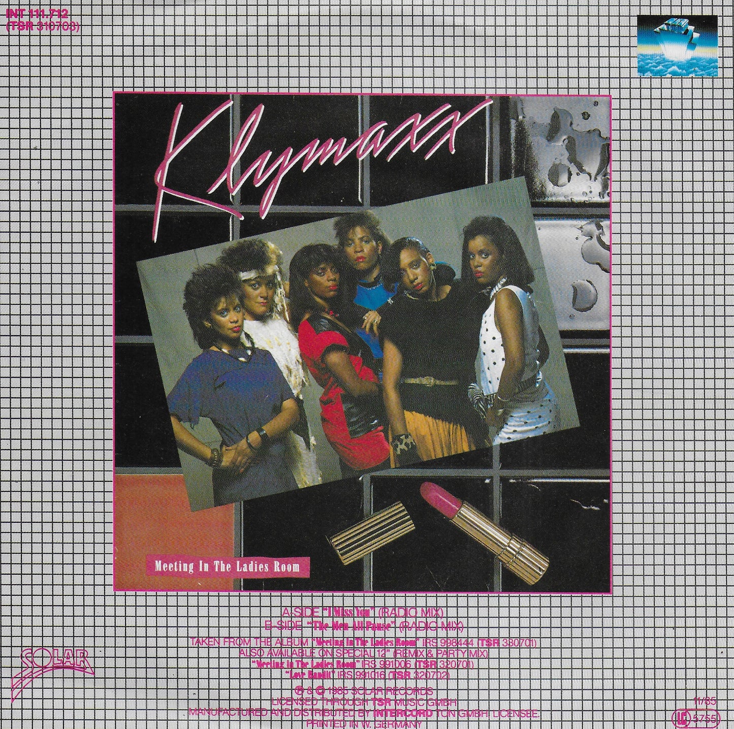 Klymaxx - I miss you (Duitse uitgave)