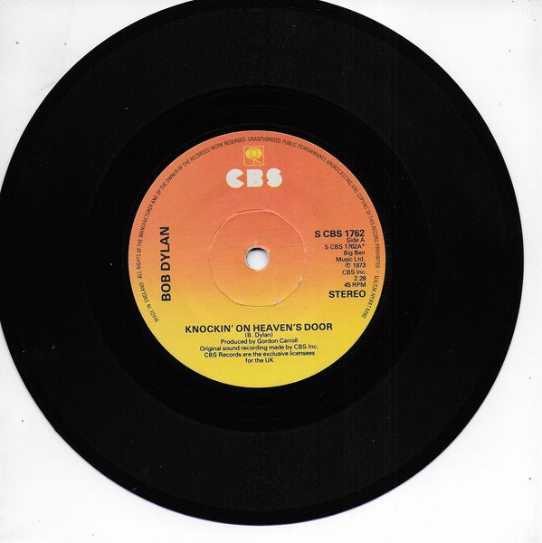 Bob Dylan - Knockin' on heaven's door (Engelse uitgave)