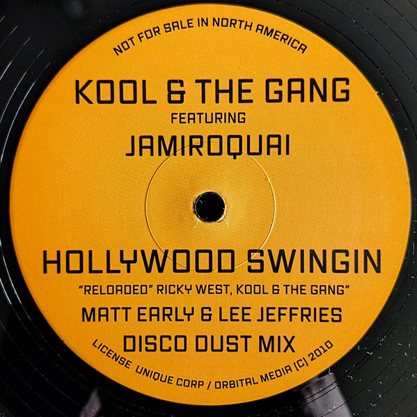 Kool & The Gang featuring Jamiroquai - Hollywood swingin (remixes) (12" Maxi Single)