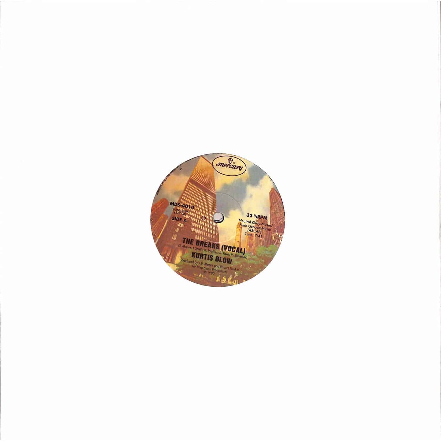 Kurtis Blow - The Breaks (12" Maxi Single)