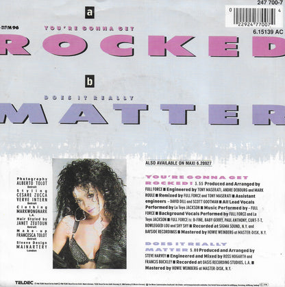 La Toya Jackson - You're gonna get rocked (Duitse uitgave)