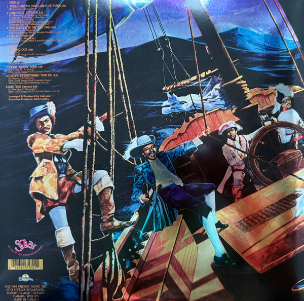 Lakeside - Fantastic Voyage (Transparent blue vinyl with blue & green vinyl_ (LP)