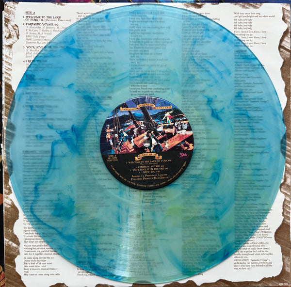 Lakeside - Fantastic Voyage (Transparent blue vinyl with blue & green vinyl_ (LP)