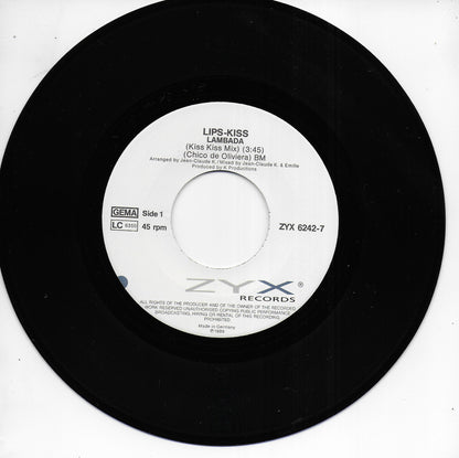Lips-Kiss - Lambada (Duitse uitgave)