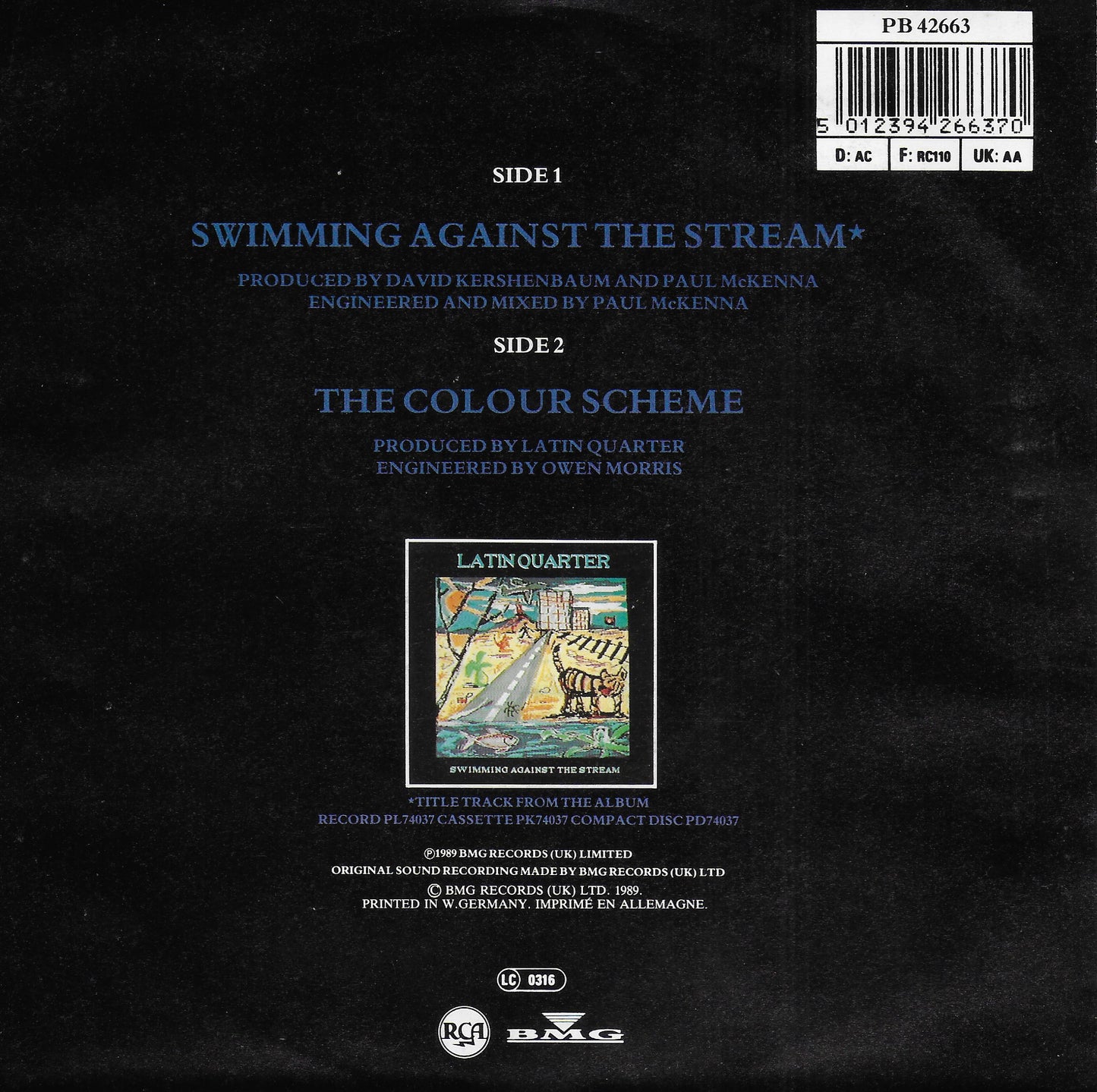 Latin Quarter - Swimming against the stream