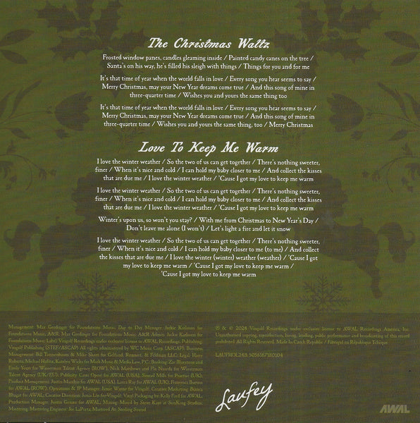 Laufey - A very Laufey Holiday/The Christmas Waltz edition (Limited green vinyl)